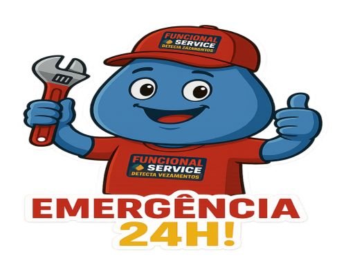 Encanador de emergência realizando serviço urgente residencial